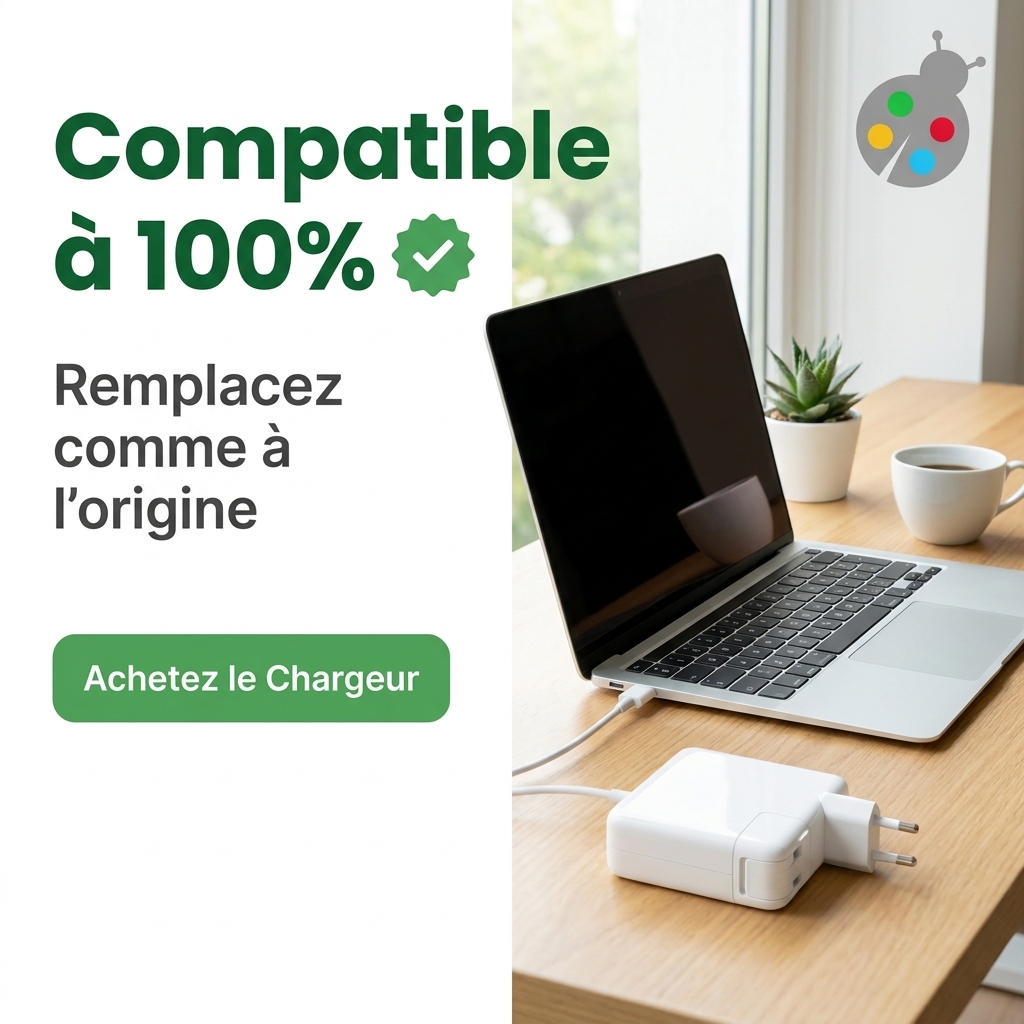 Chargeur   macbook air m4