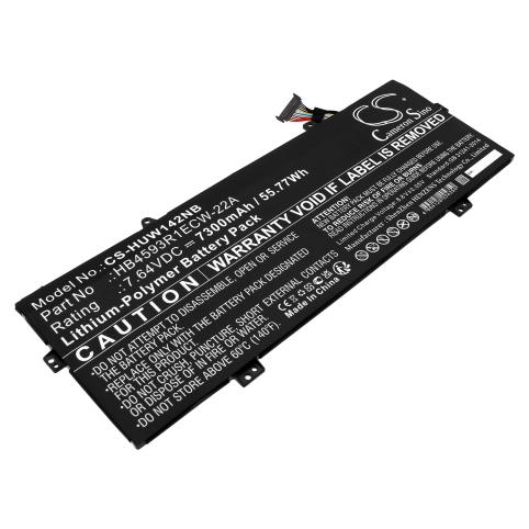 Batterie ordinateur portable huawei matebook 14 2020 intel