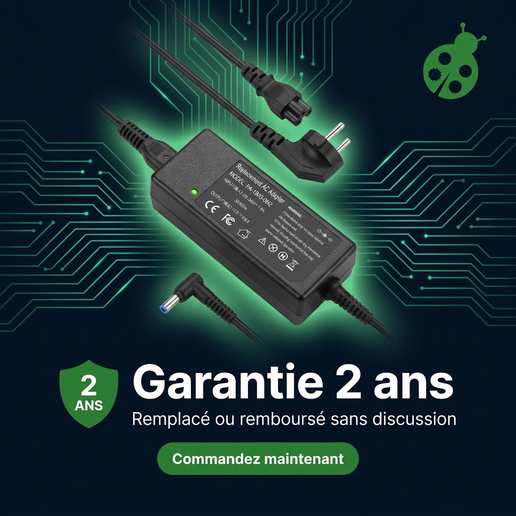 Chargeur ordinateur portable hp  15 fd1016nf
