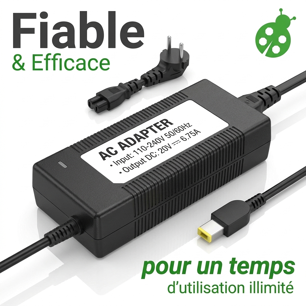 Chargeur ordinateur portable lenovo thinkpad p15v gen 3