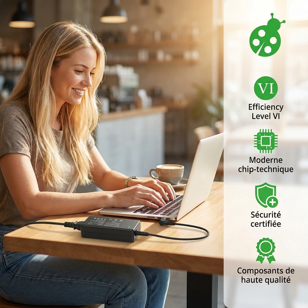 Chargeur ordinateur portable dell dc15250