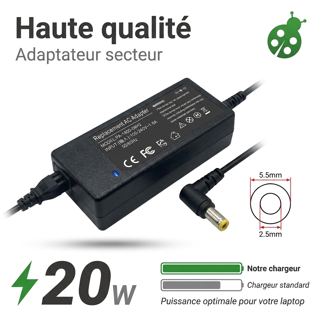 Chargeur ordinateur portable acer vn7 792g 74q4