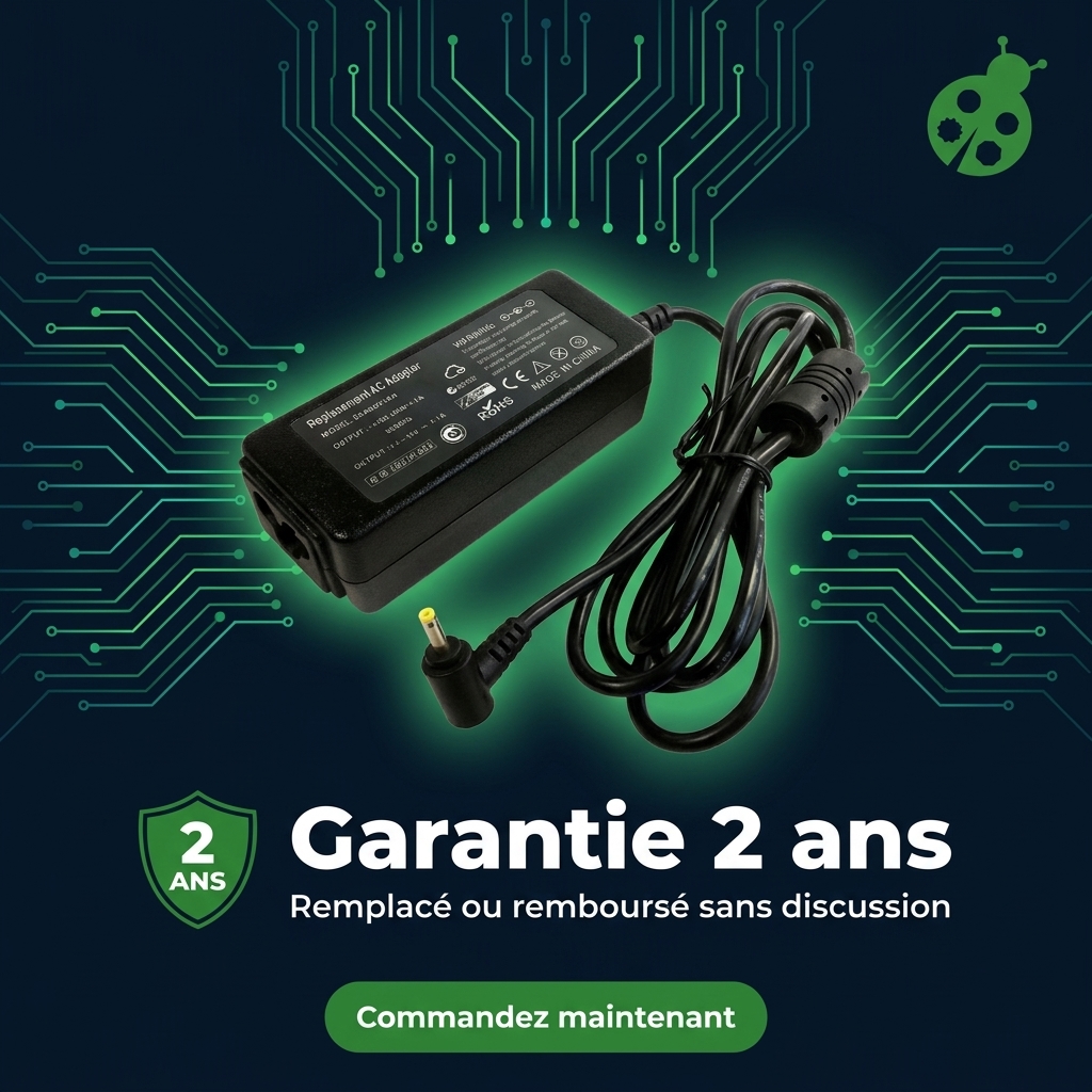 Chargeur ordinateur portable asus eee pc 1215
