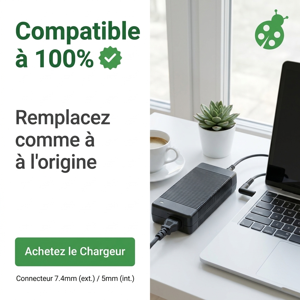 Chargeur ordinateur portable alienware area 51 5600d
