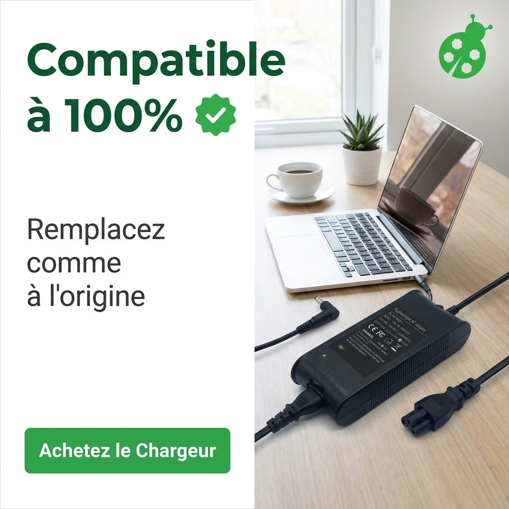 Chargeur ordinateur portable dell latitude e5500