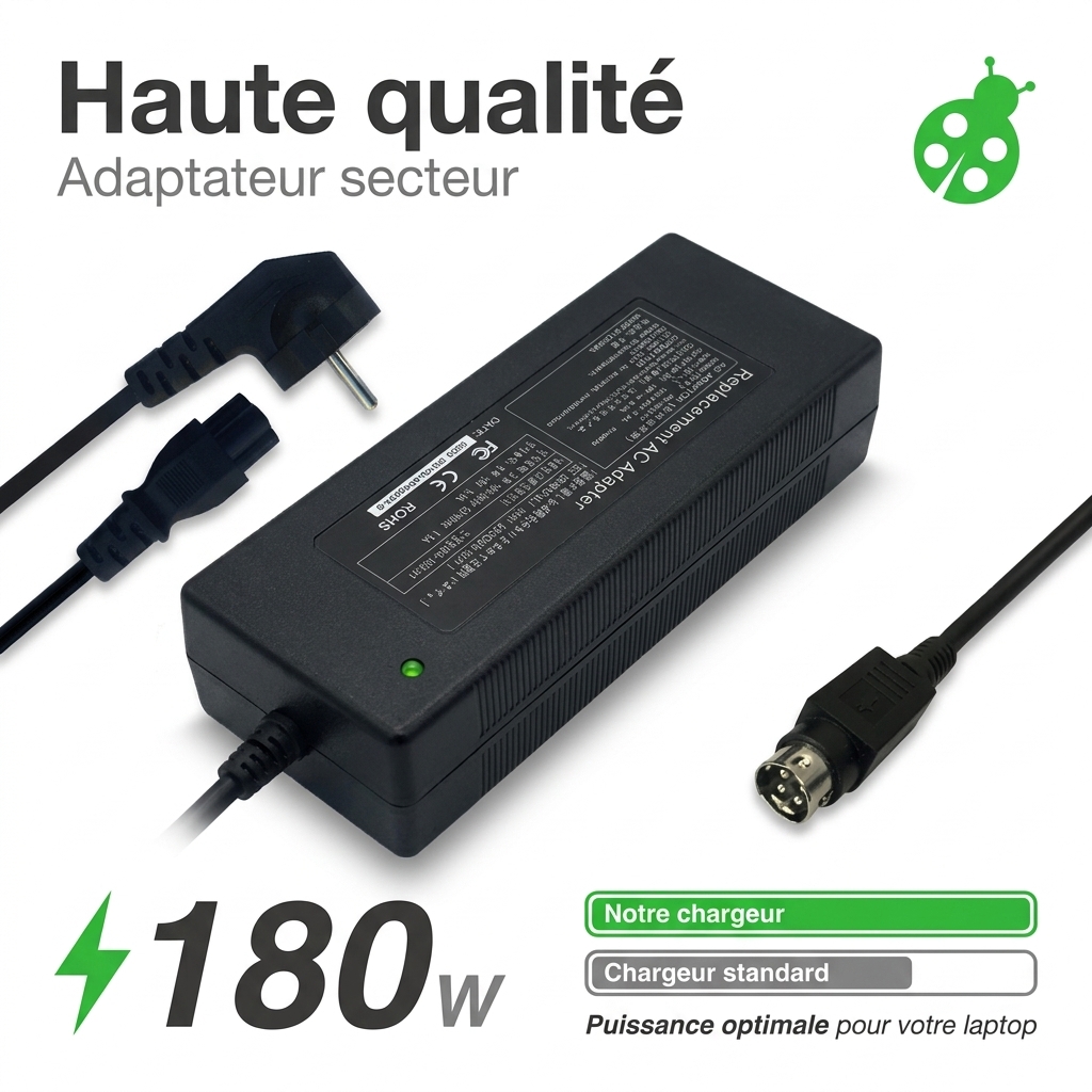 Chargeur ordinateur portable acer aspire 1711smi