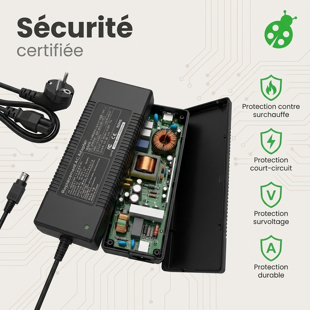 Chargeur ordinateur portable acer aspire 1711smi