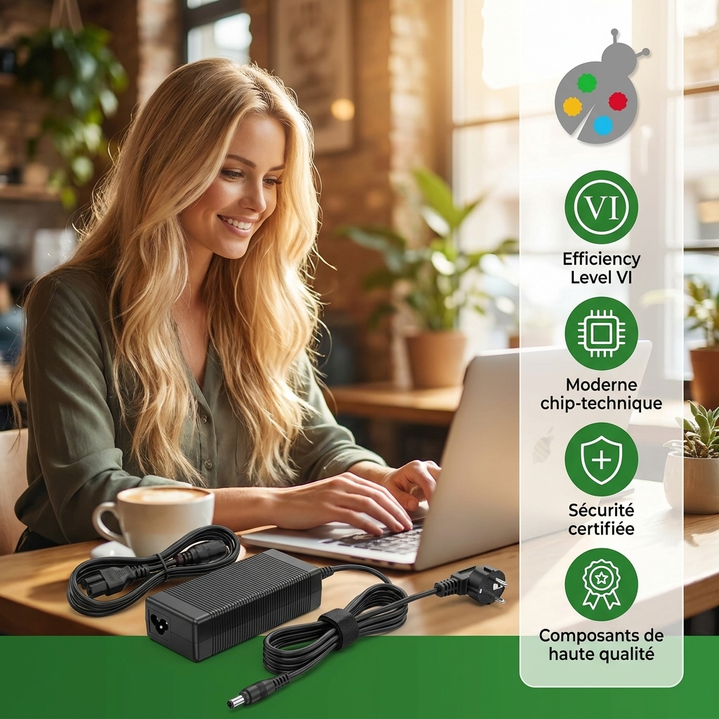 Chargeur ordinateur portable dell inspiron 13