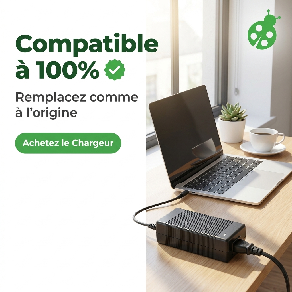 Chargeur ordinateur portable dell inspiron 13