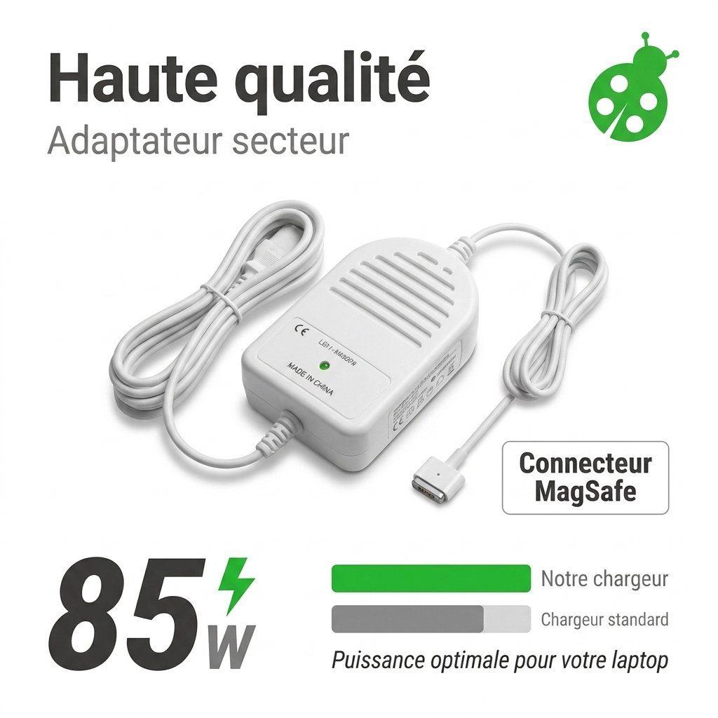 Chargeur   macbook pro 17 a1151