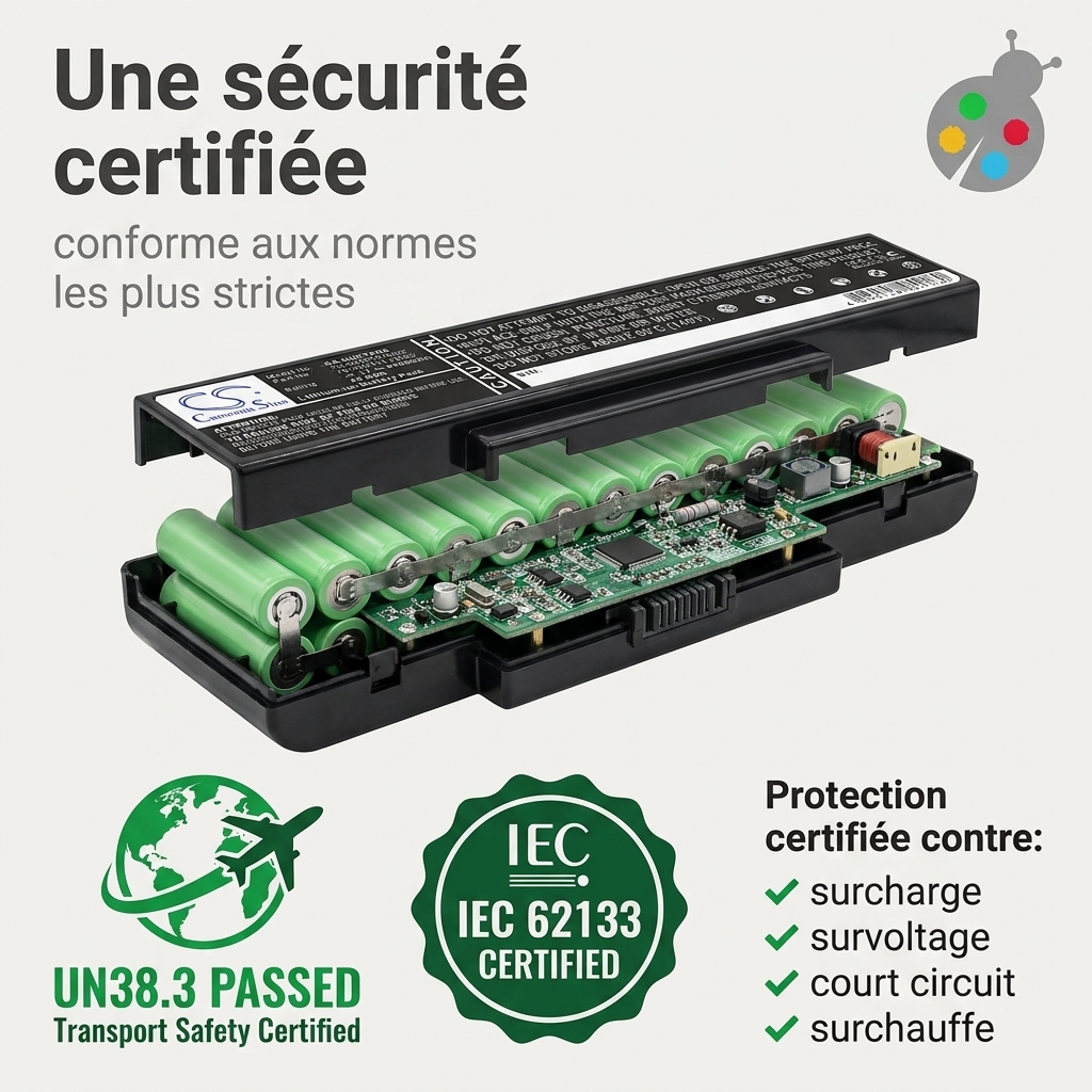 Batterie ordinateur portable asus n71j