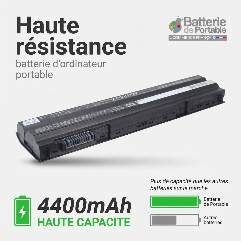 Batterie ordinateur portable dell latitude e6440 atg