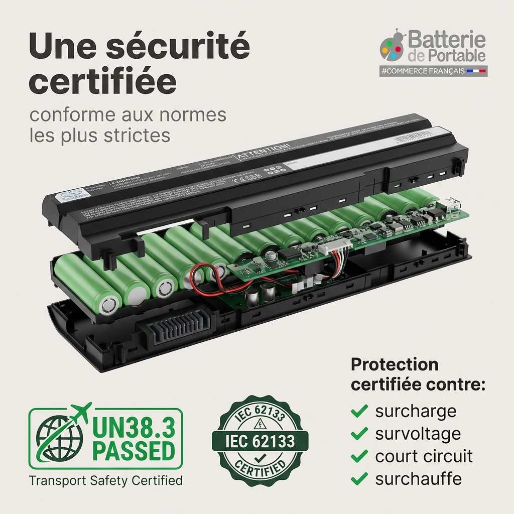 Batterie ordinateur portable dell latitude e6440 atg