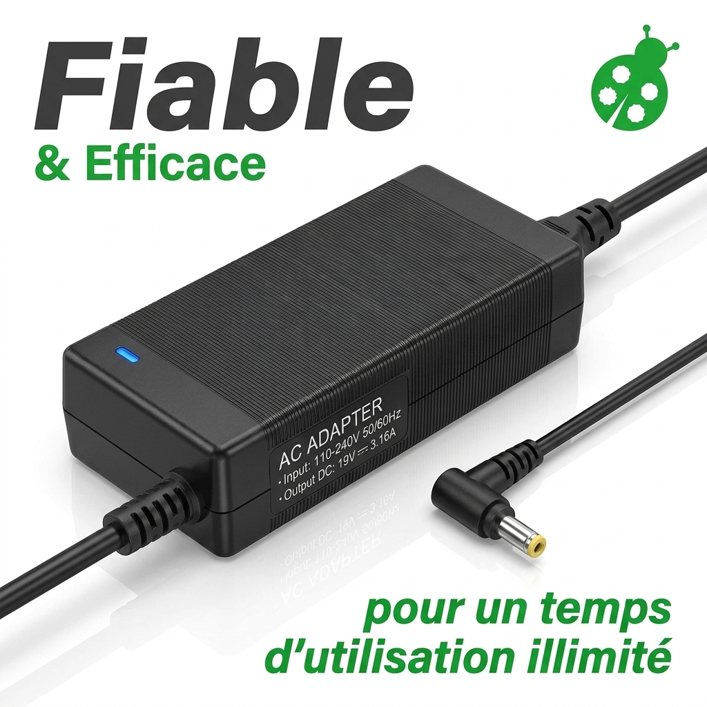 Chargeur ordinateur portable acer aspire e5 722