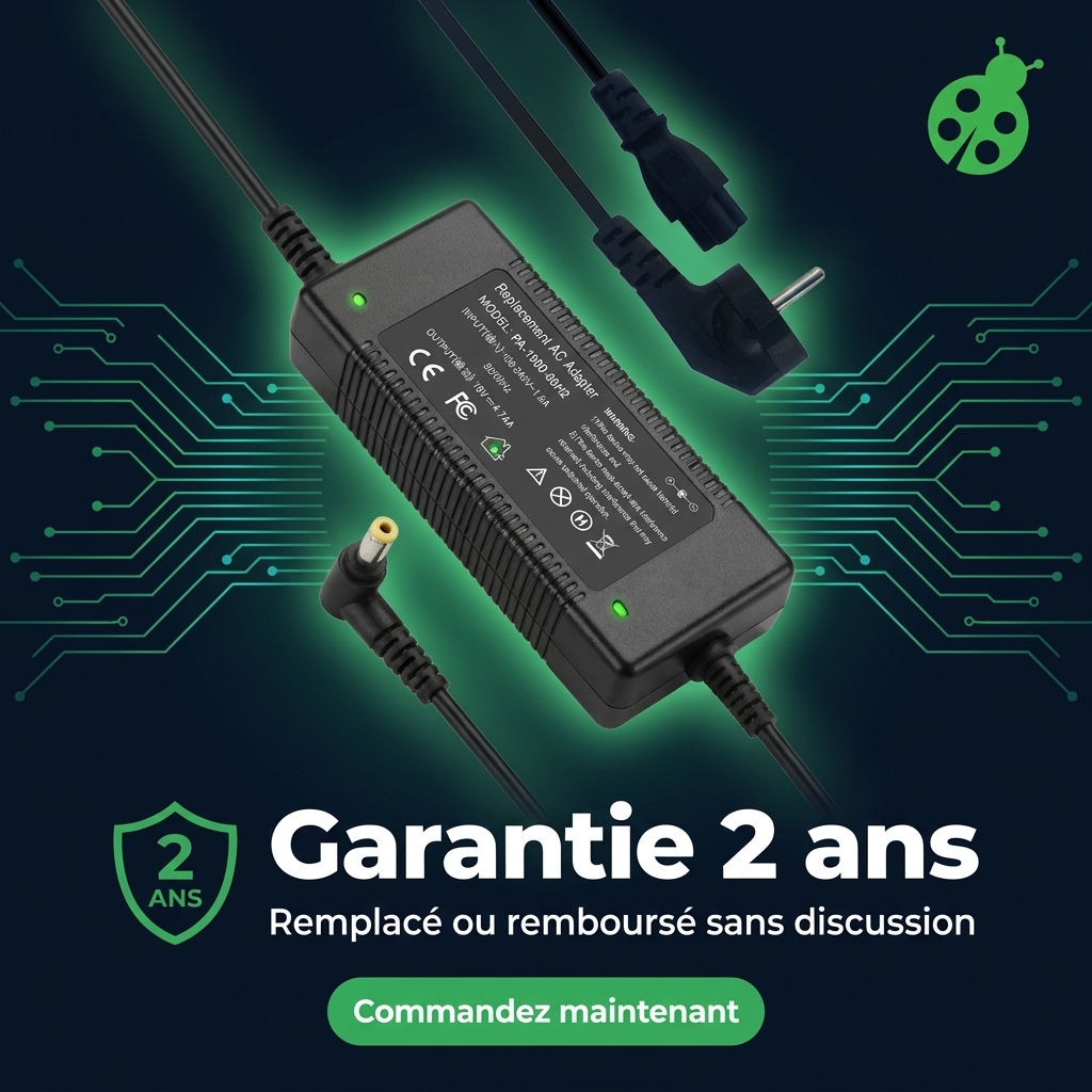 Chargeur ordinateur portable acer aspire e5 722