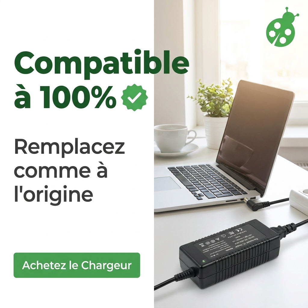 Chargeur ordinateur portable acer aspire e5 722