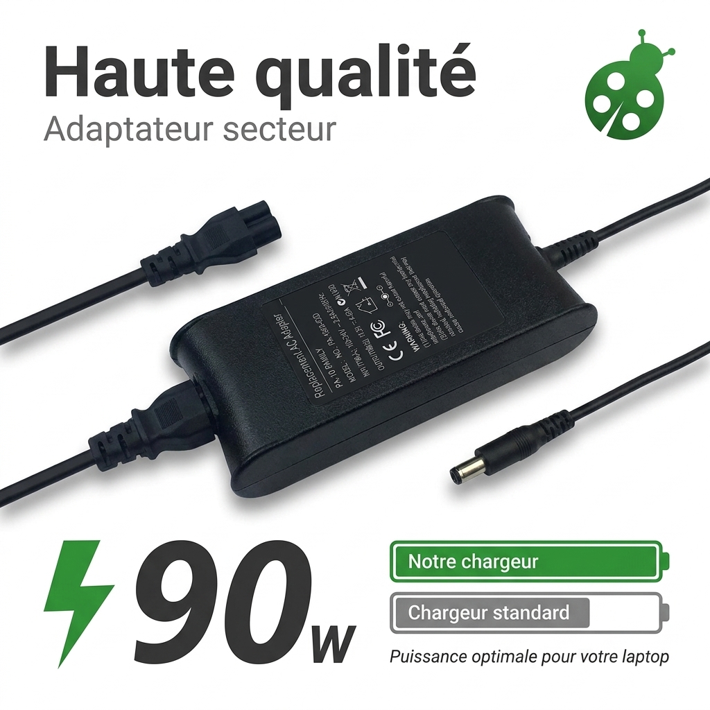 Chargeur ordinateur portable dell inspiron 14r 3421