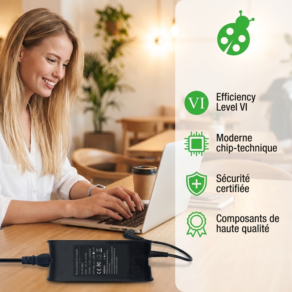 Chargeur ordinateur portable dell inspiron 14r 3421