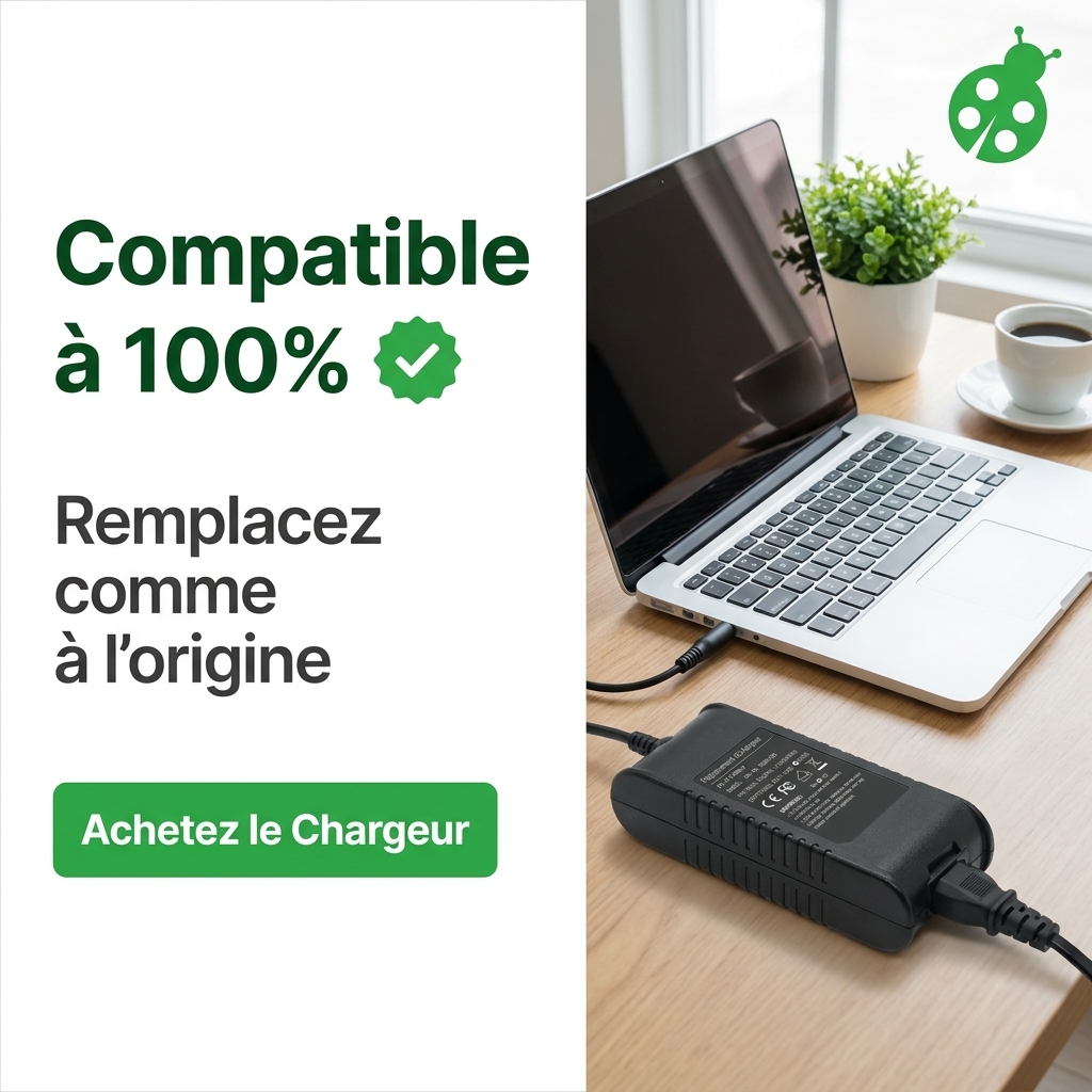 Chargeur ordinateur portable dell inspiron 14r 3421