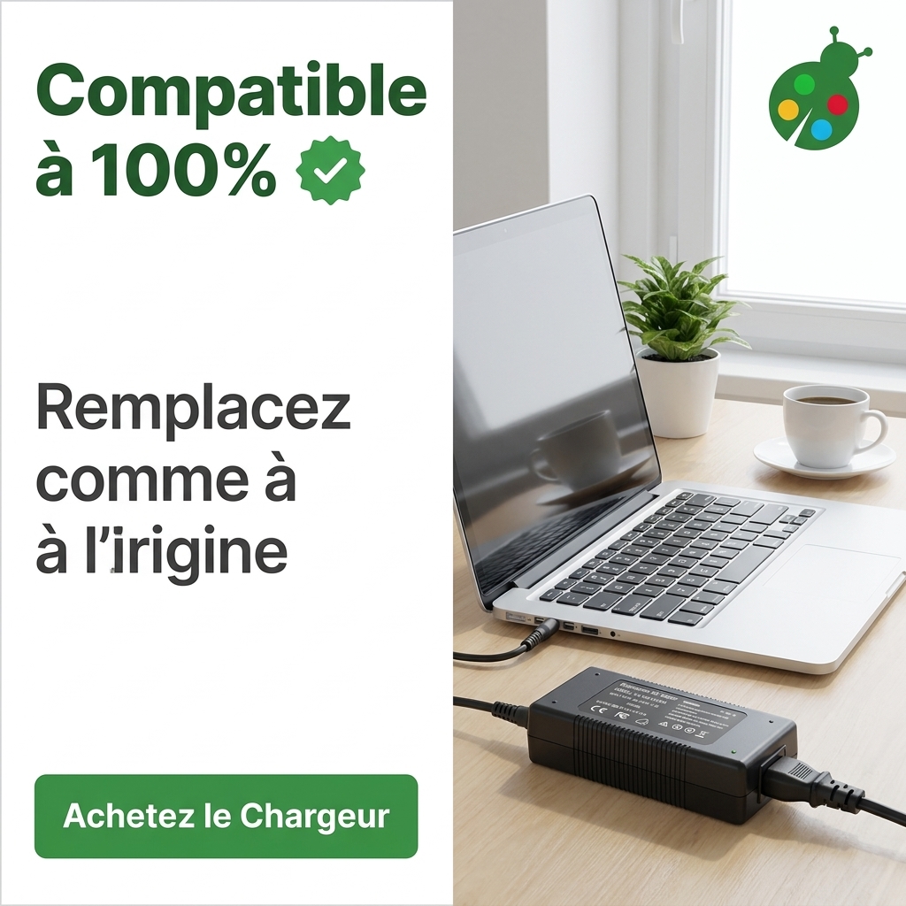 Chargeur ordinateur portable dell s2240tb