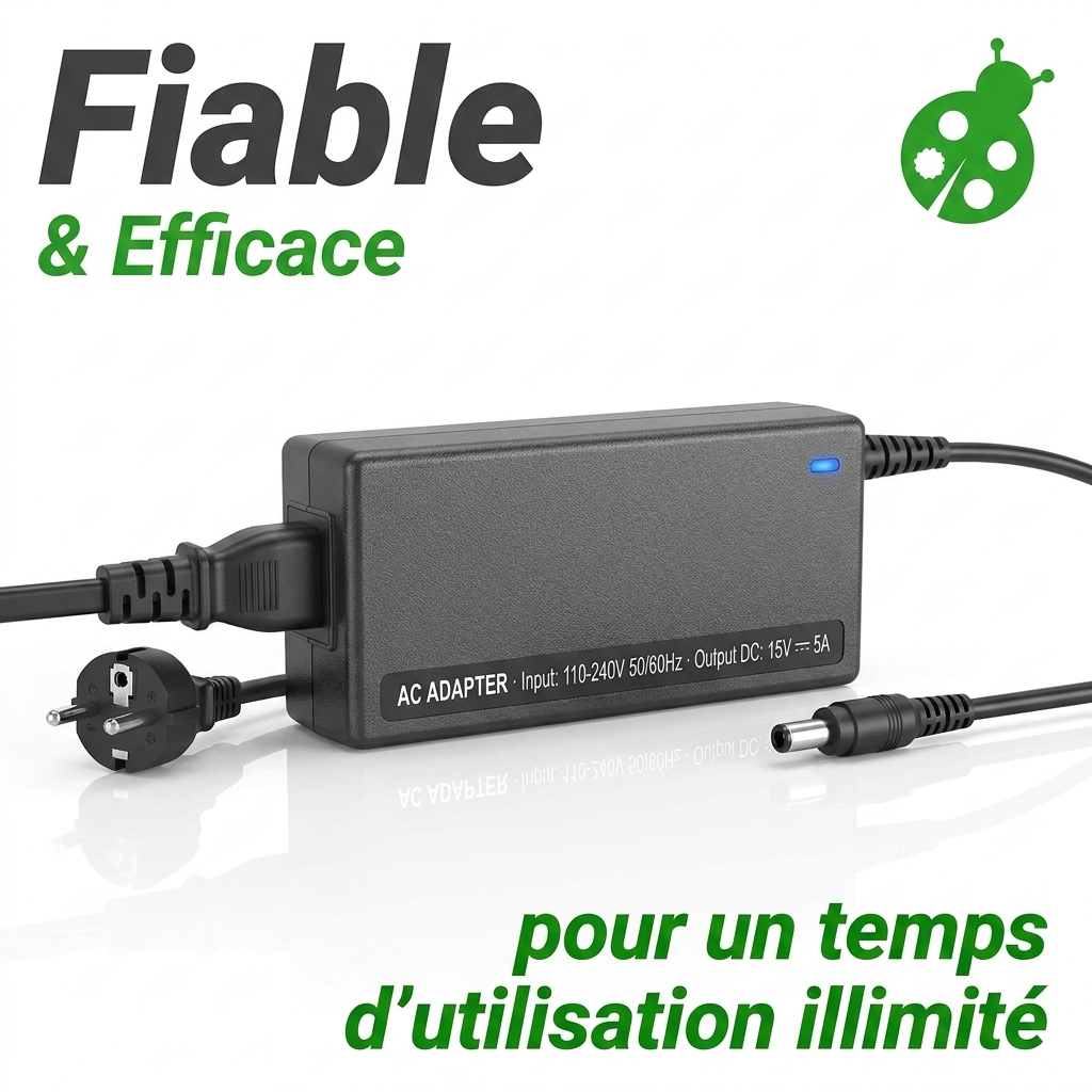 Chargeur ordinateur portable toshiba satellite 4300