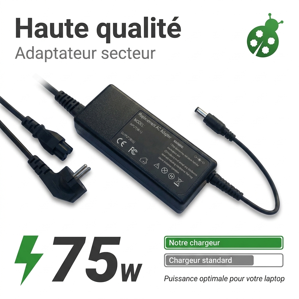 Chargeur ordinateur portable toshiba satellite m3