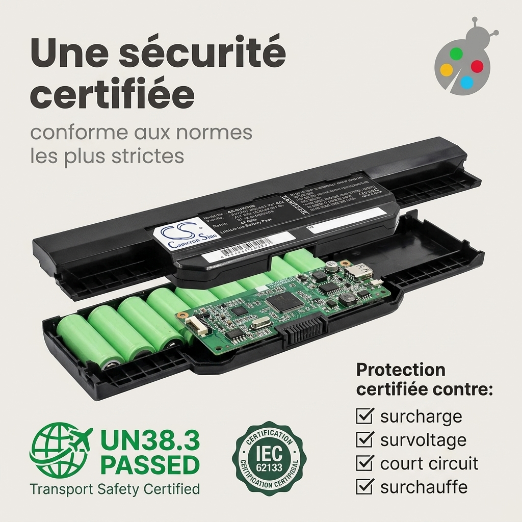 Batterie ordinateur portable asus x43br