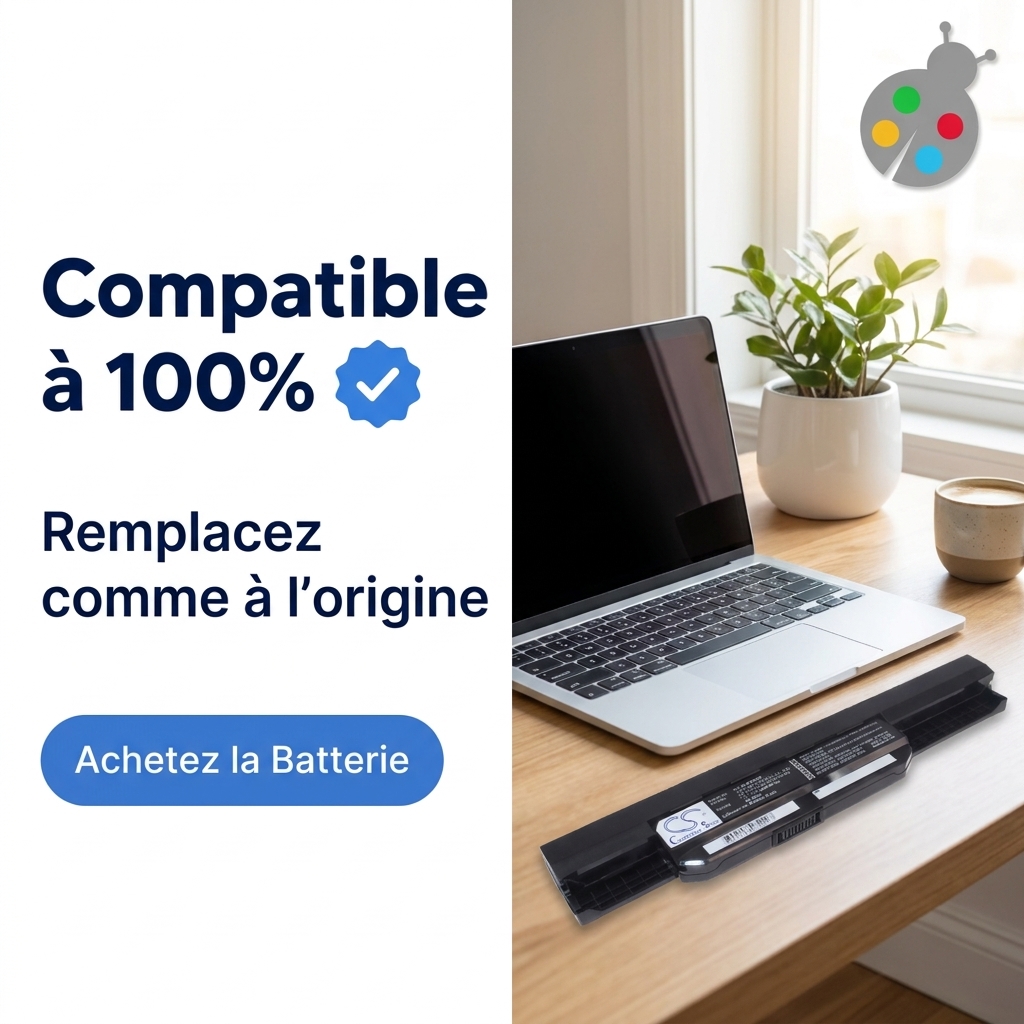Batterie ordinateur portable asus x43br