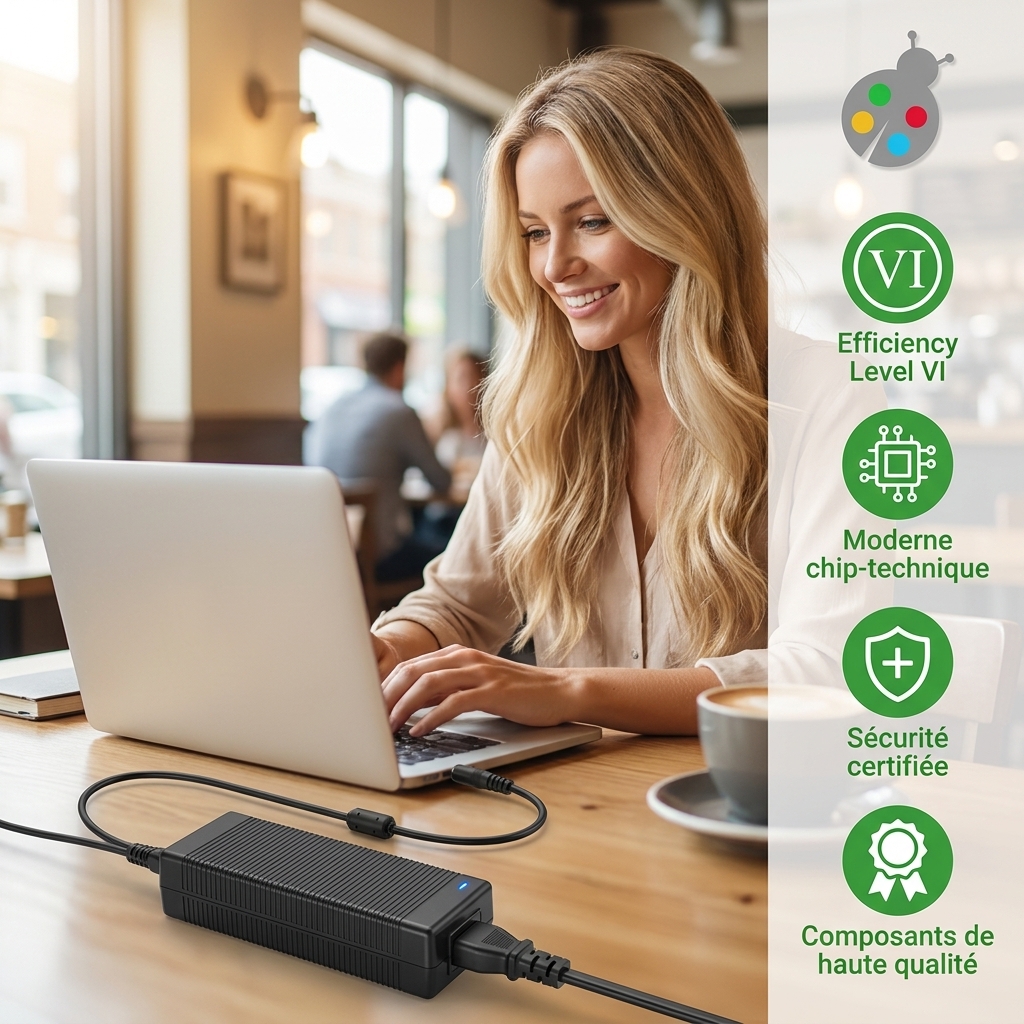 Chargeur ordinateur portable hp  pavilion dv2 1020ef
