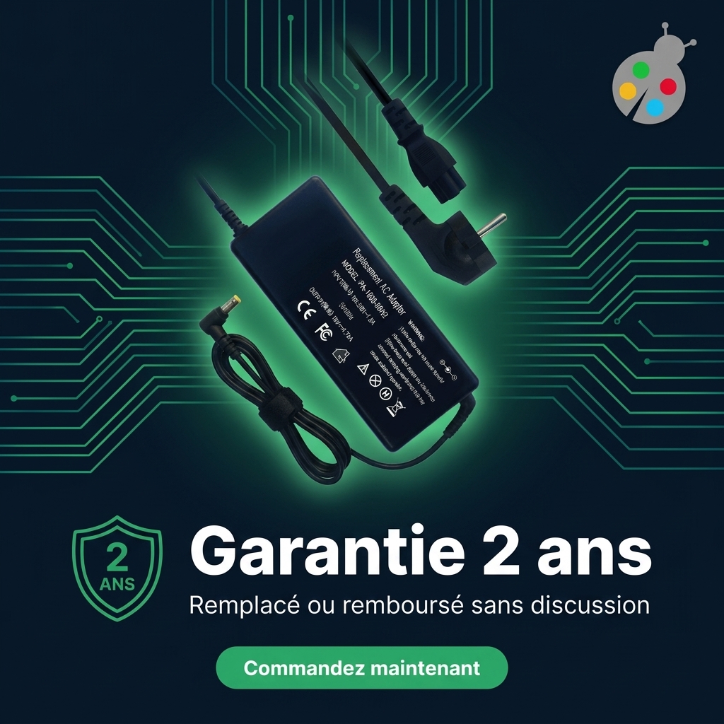 Chargeur ordinateur portable hp  pavilion dv2 1020ef