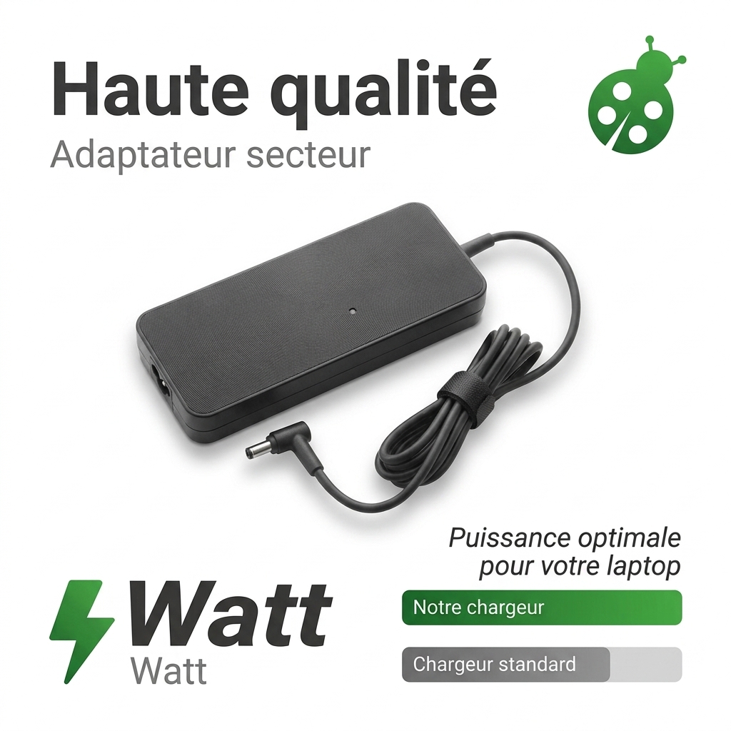Chargeur ordinateur portable asus tuf765dt au063t