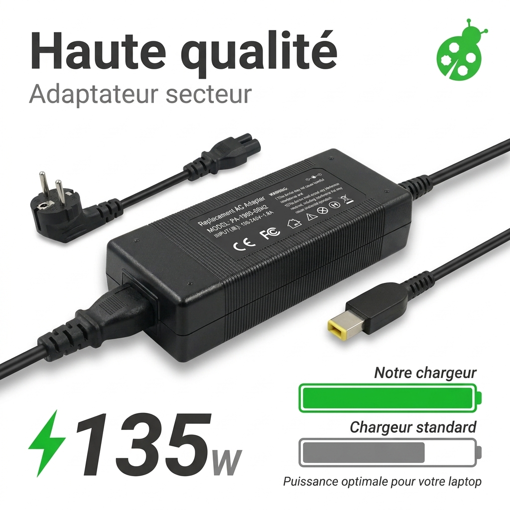 Chargeur ordinateur portable lenovo yoga s740 15irh touch 81nw