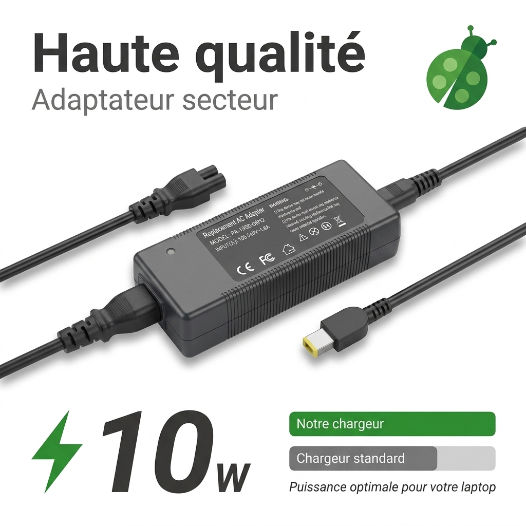 Chargeur ordinateur portable lenovo ideapad s510p 80bn/80bq
