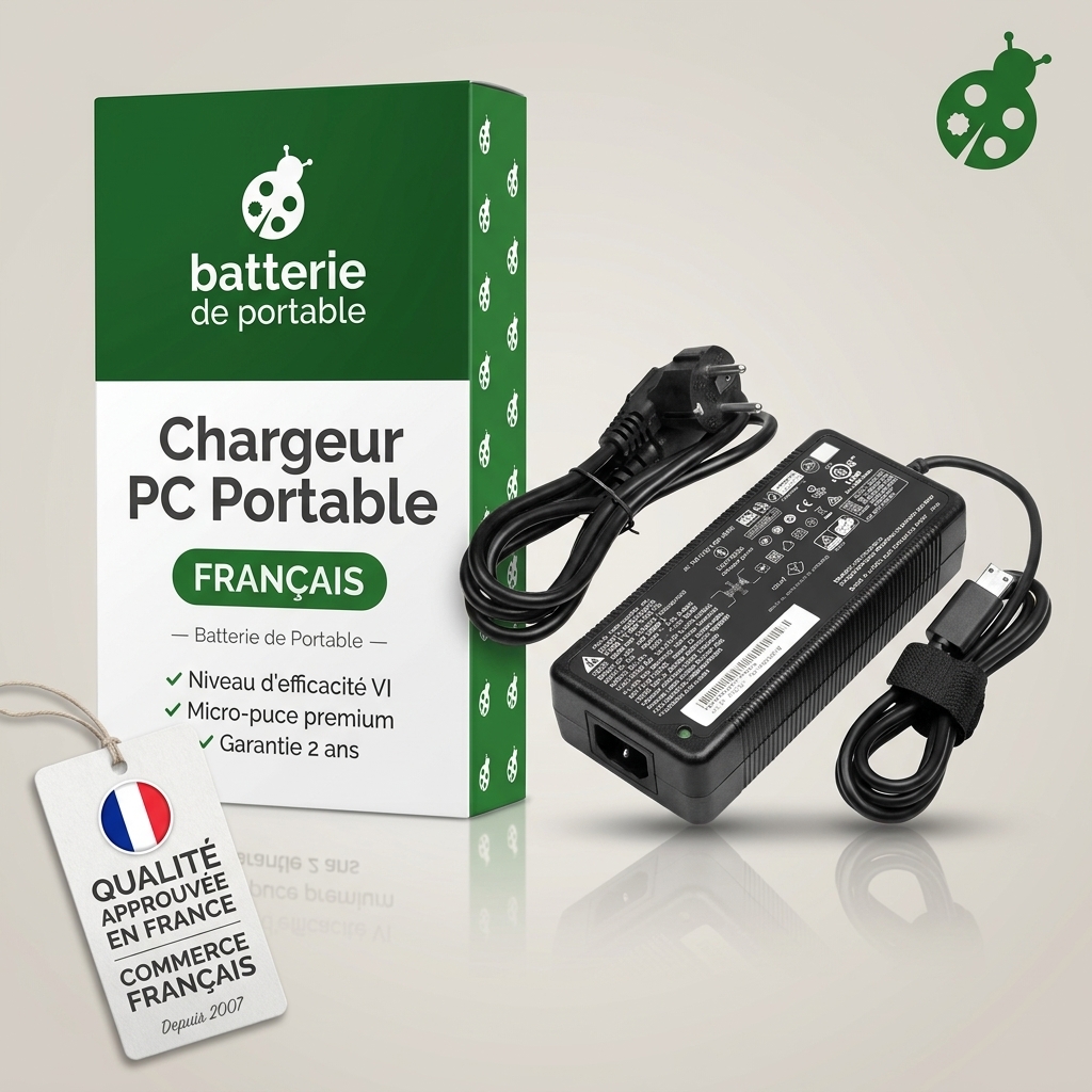 Chargeur ordinateur portable msi creatorpro x18 hx a14vksg ms-1822