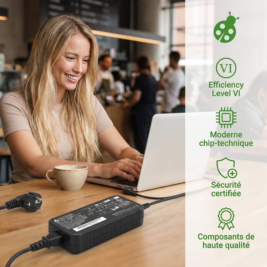 Chargeur ordinateur portable msi creatorpro x18 hx a14vksg ms 1822