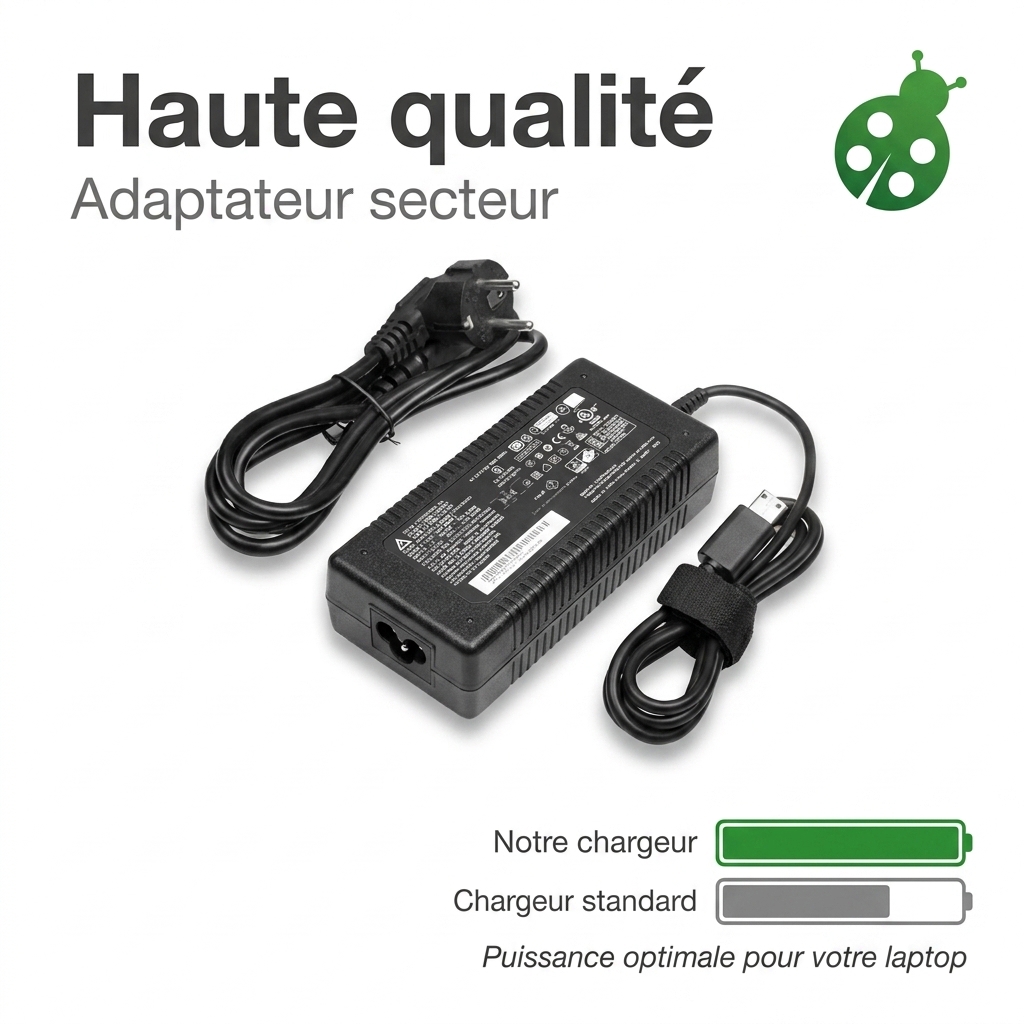 Chargeur ordinateur portable msi ge66 raider 10sgs