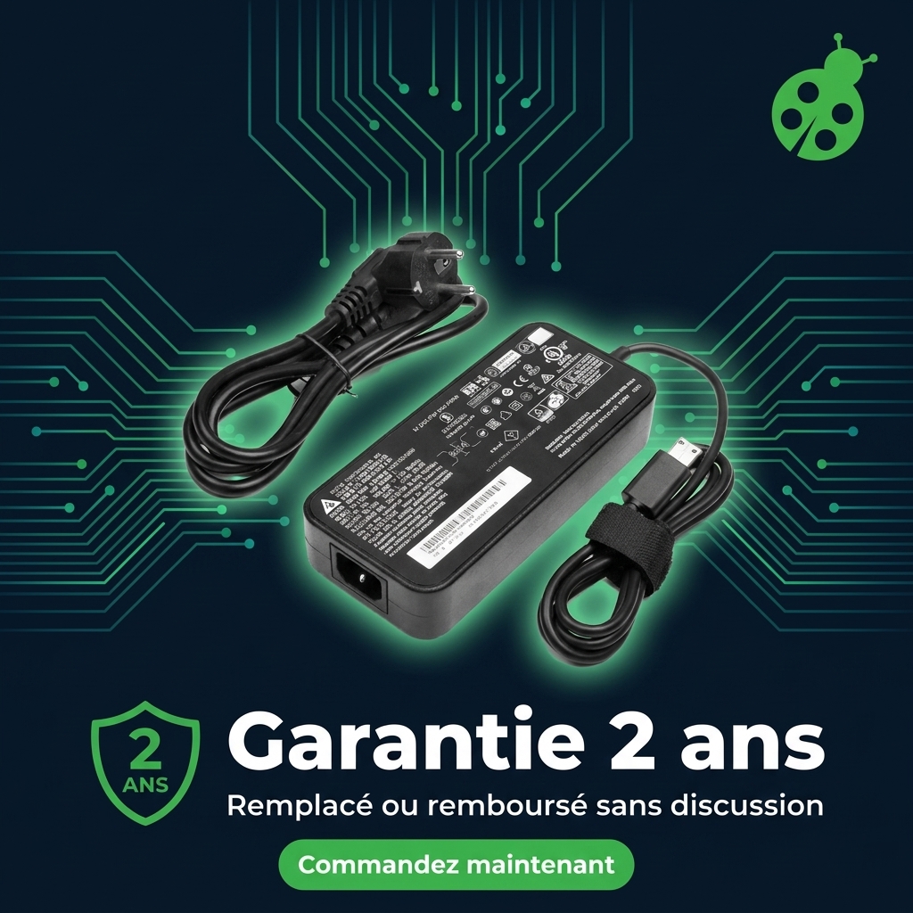 Chargeur ordinateur portable msi ge66 raider 10sgs