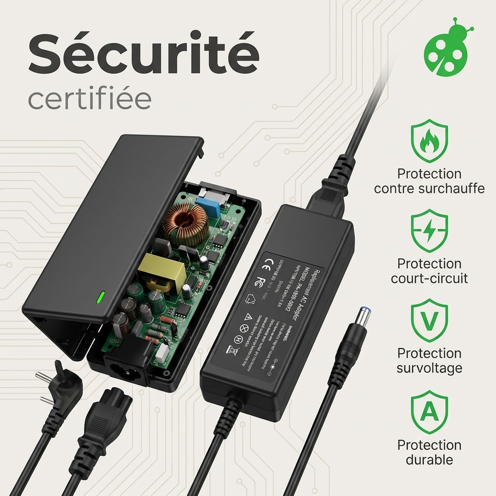 Chargeur ordinateur portable dell inspiron 13 5391 5391