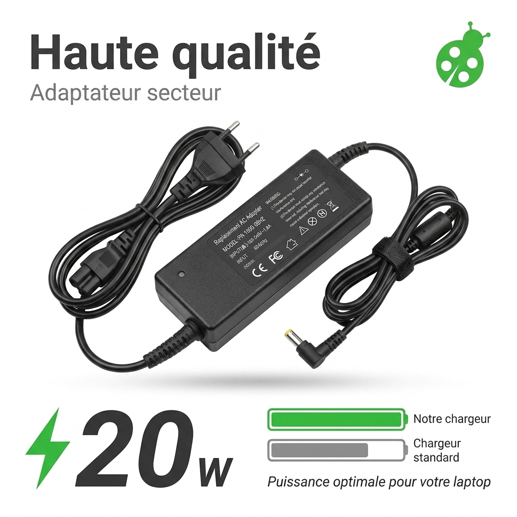 Chargeur ordinateur portable gigabyte aorus 17x axf