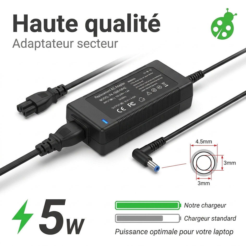 Chargeur ordinateur portable msi creator m16 a12ujs