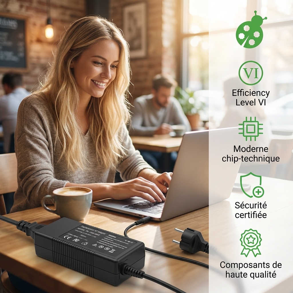Chargeur ordinateur portable msi creator m16 a12ujs
