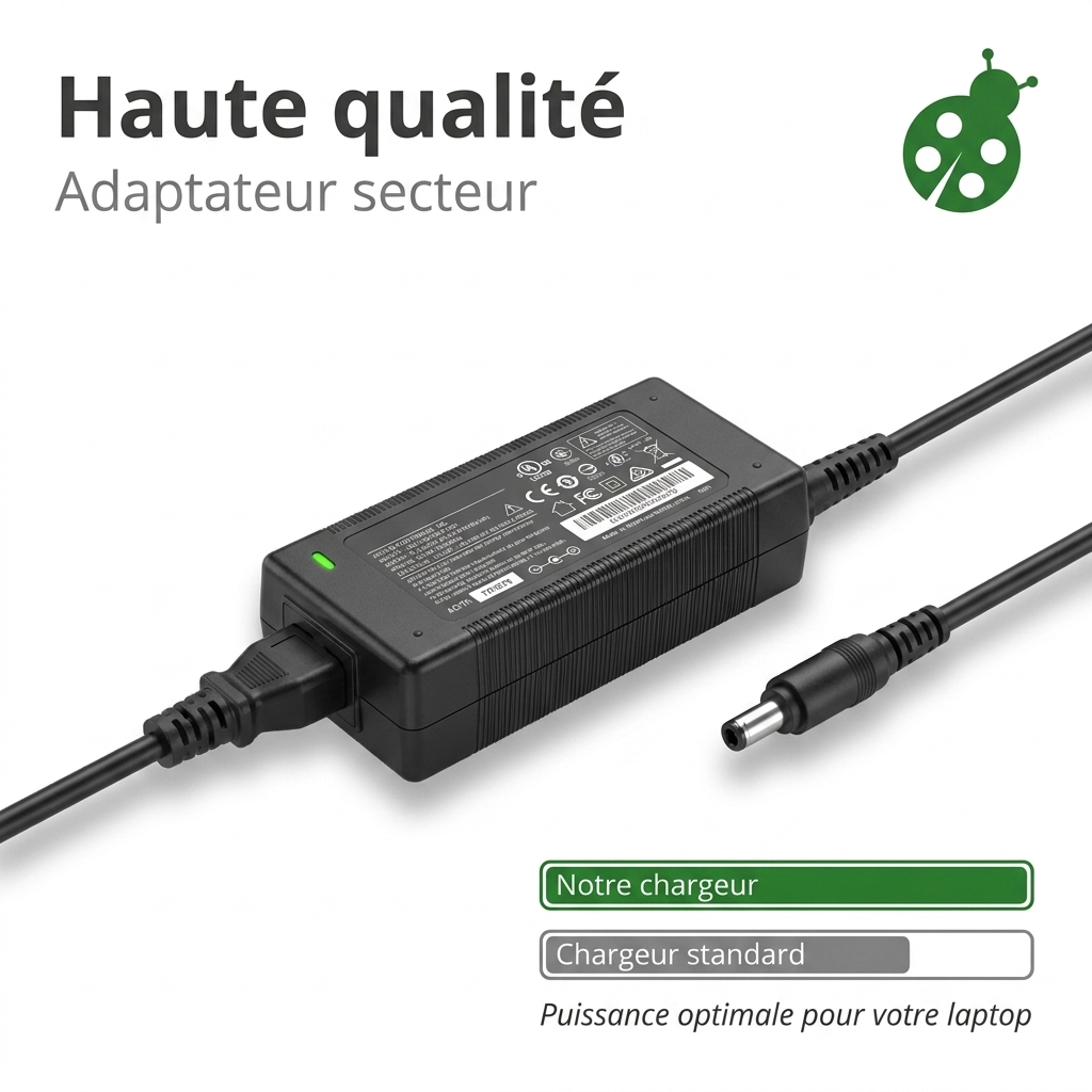 Chargeur ordinateur portable msi vector 16 hx a14vgg 253fr