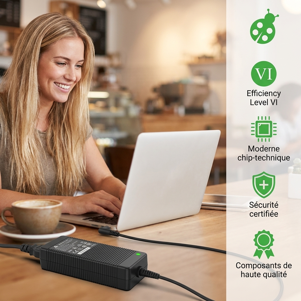Chargeur ordinateur portable msi vector 16 hx a14vgg 253fr