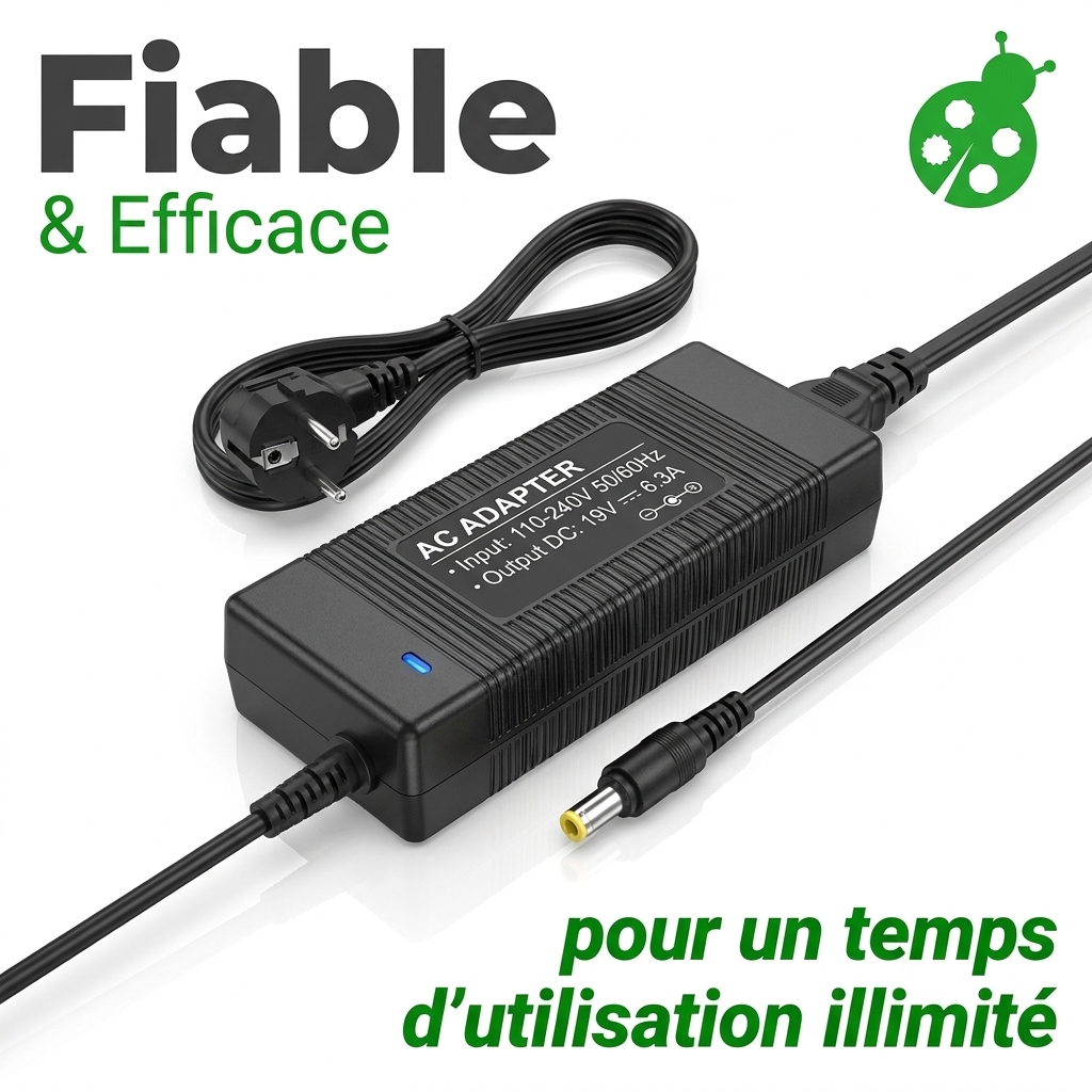 Chargeur ordinateur portable toshiba satellite l855