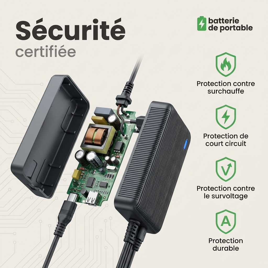 Chargeur ordinateur portable hp  321