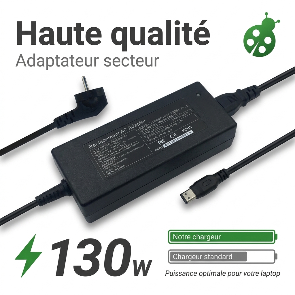 Chargeur ordinateur portable hp  pavilion zd8000