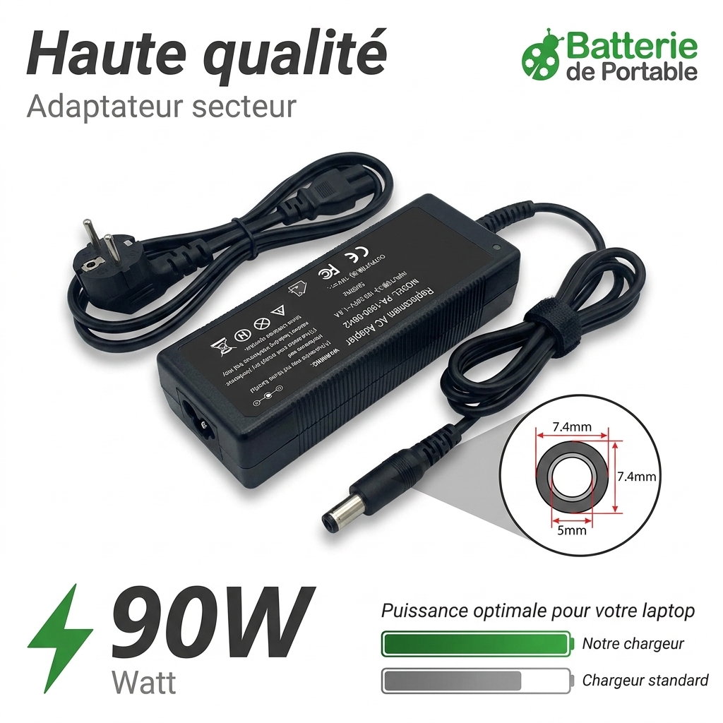 Chargeur ordinateur portable hp  probook 440 g2 i5