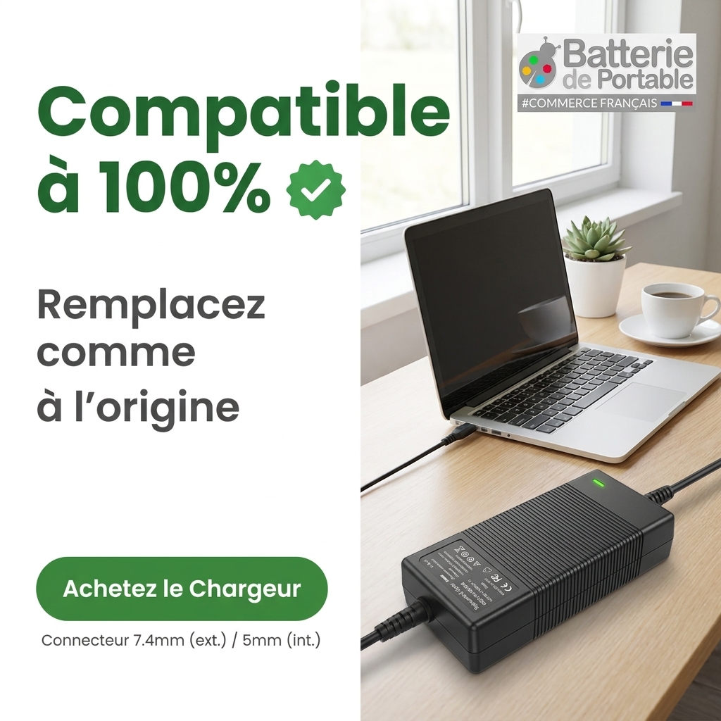 Chargeur ordinateur portable hp  probook 440 g2 i5