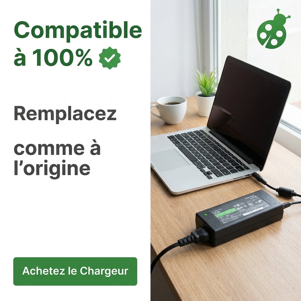 Chargeur ordinateur portable sony vaio vgn a150