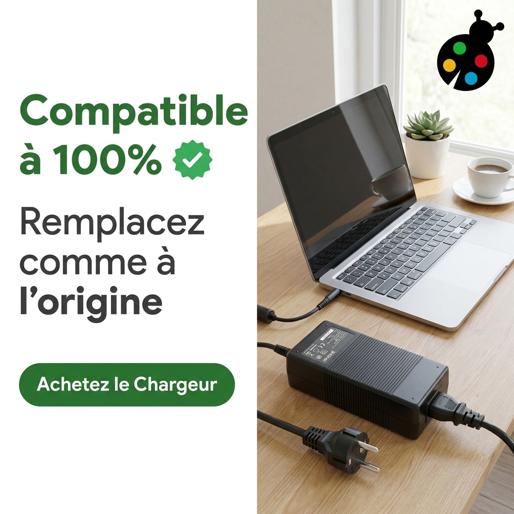 Chargeur ordinateur portable sony vaio svf14a1c5e